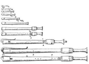 Le grand consort de flûtes à bec